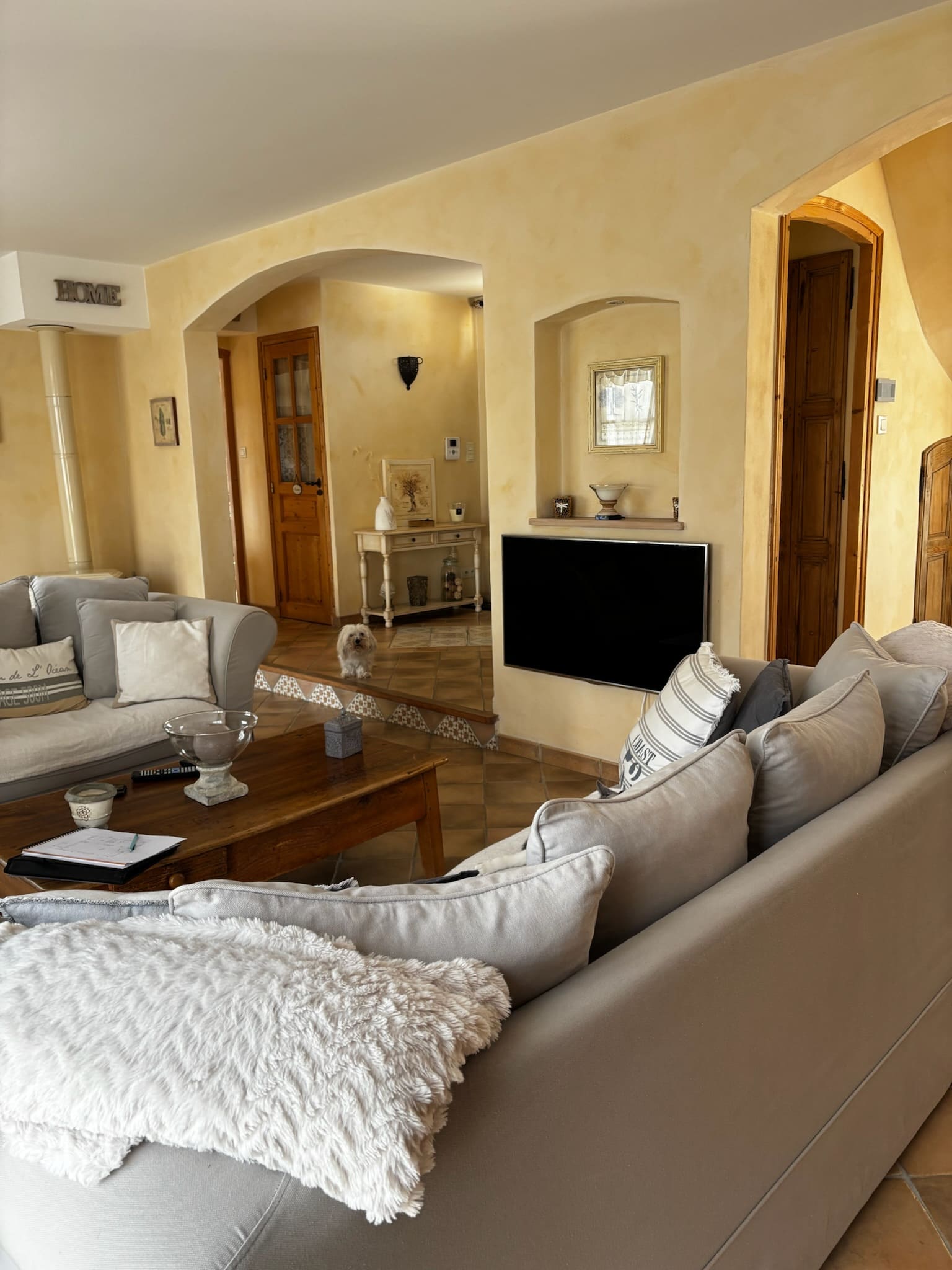 Modernisation salon - avant